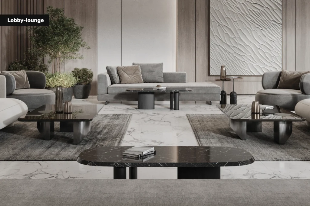 Aveline residence at JVC living room