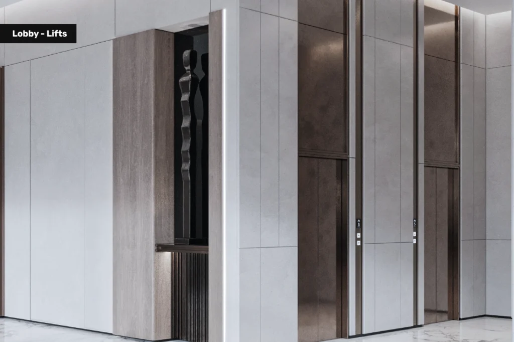 Aveline residence at JVC wardrobe