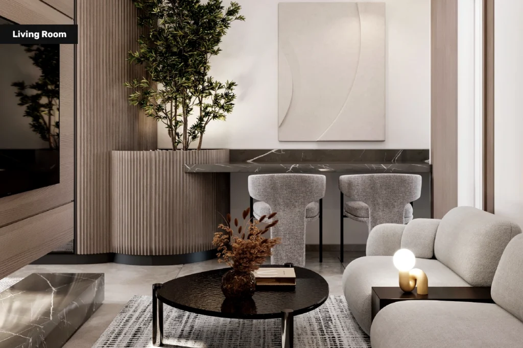 Aveline residence at JVC palm Jumeriah-bedroom 3