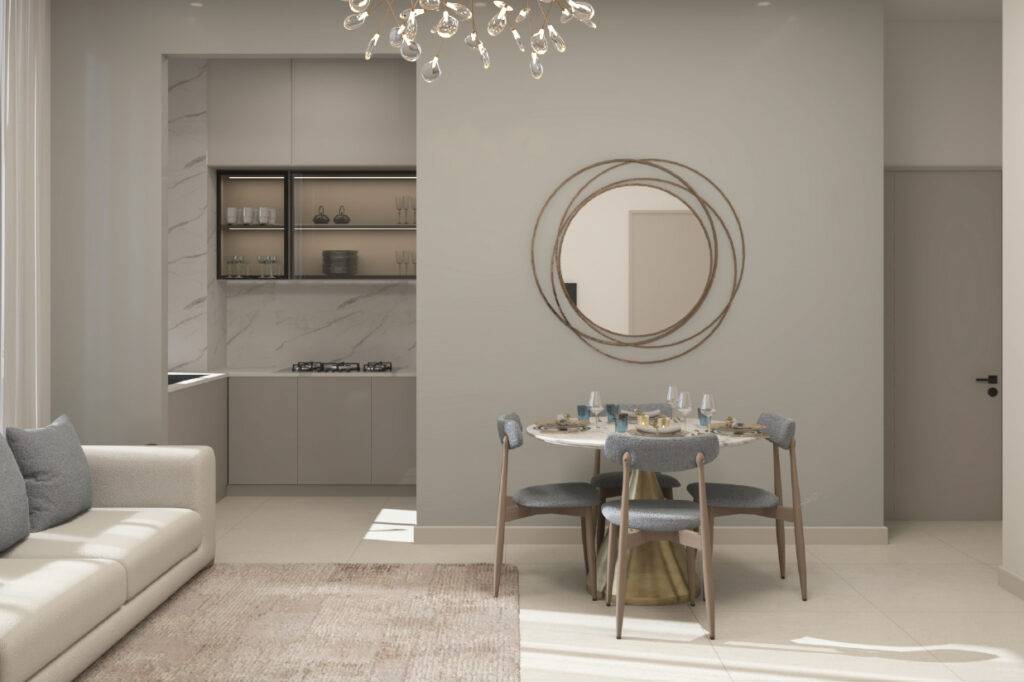 PG one at AL Furjan - living room
