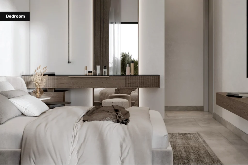 Aveline residence at JVC palm Jumeriah-bedroom 5