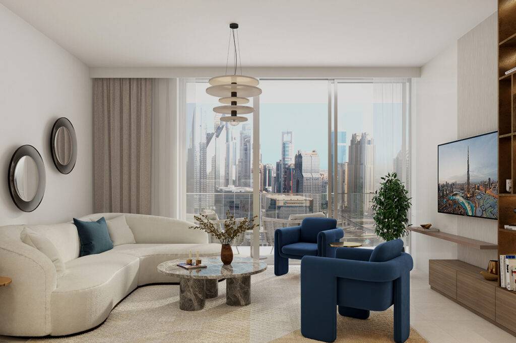 living room-vyb business bay ginco properties