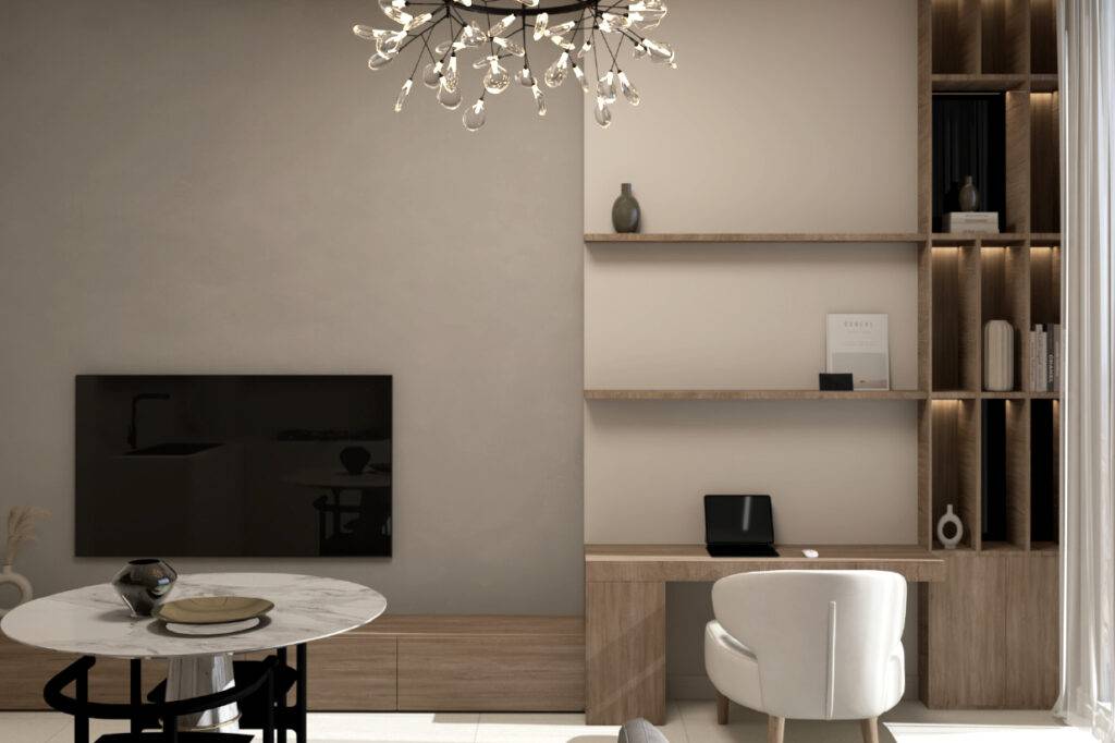 PG One at Al Furjan - living room