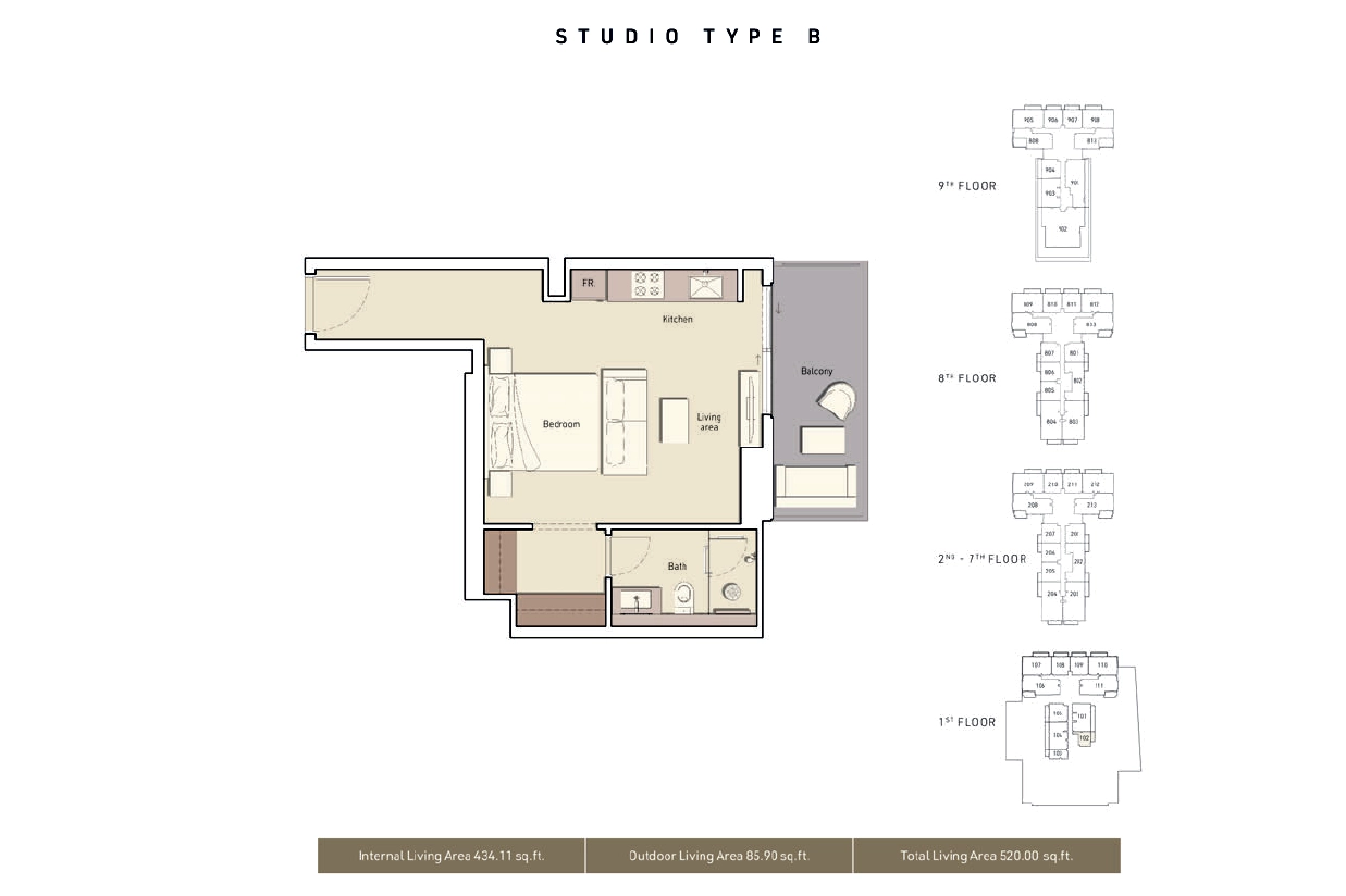 Ellington House 3 Floor Plan 2