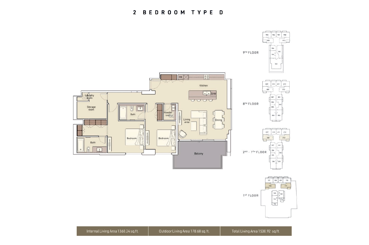 Ellington House 3 Floor Plan 9