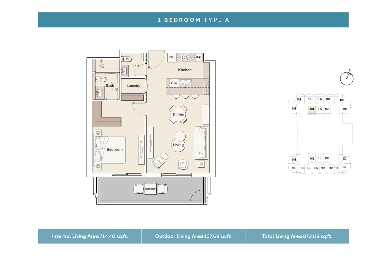 Kensington Waters (KW) Floor Plan 2