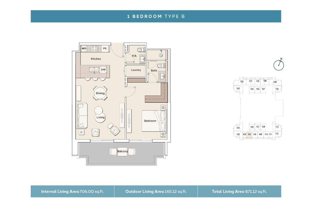 Kensington Waters (KW) Floor Plan 3