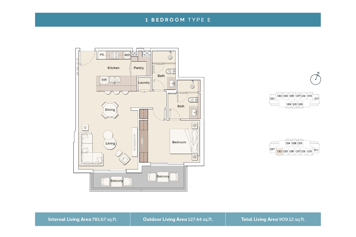 Kensington Waters (KW) Floor Plan 6