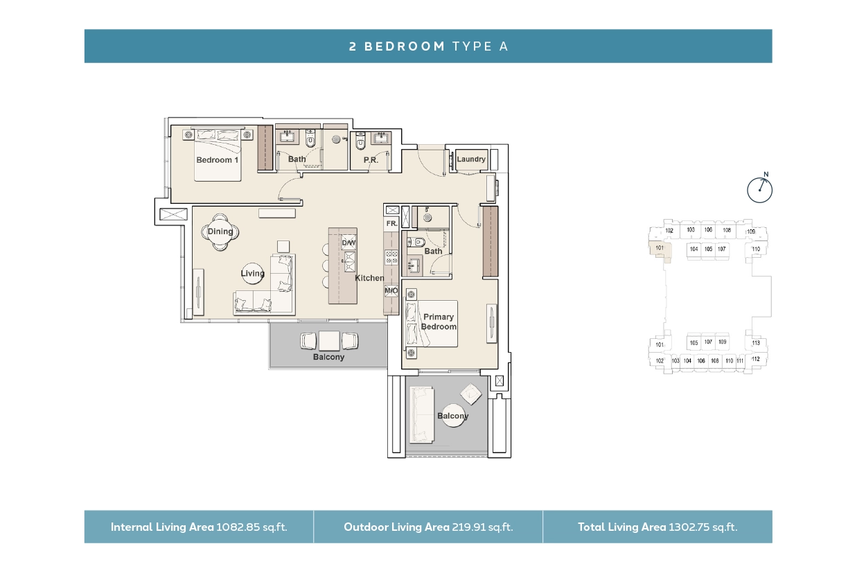 Kensington Waters (KW) Floor Plan 7