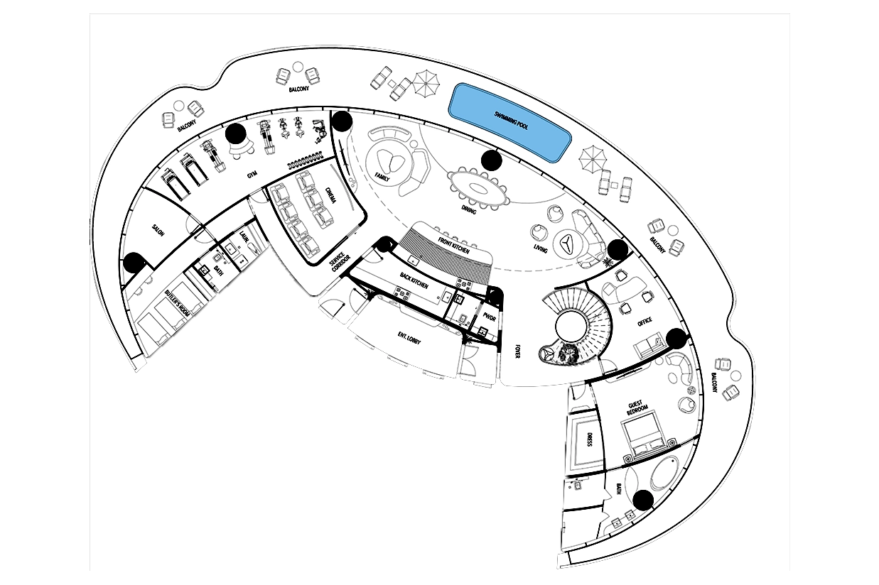 Binghatti Mercedes Benz floor plan 7