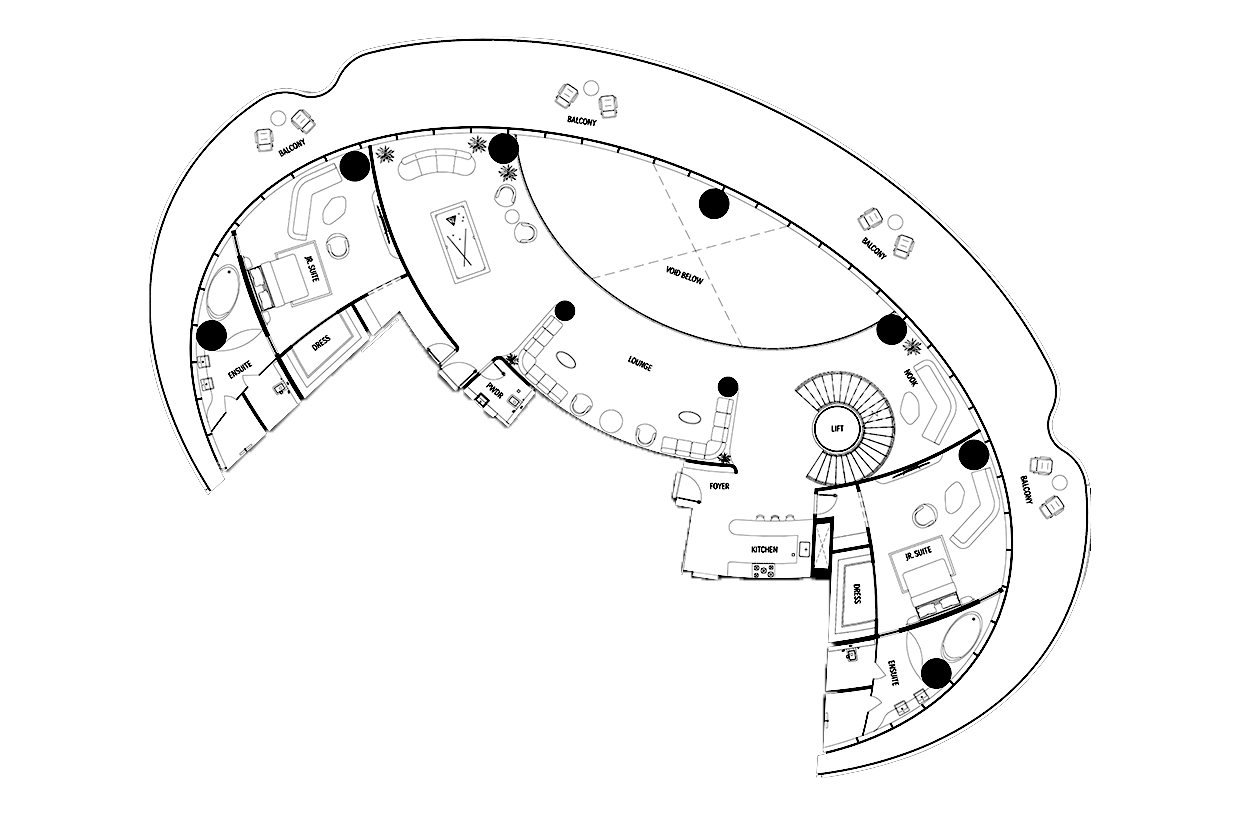 Binghatti Mercedes Benz floor plan 8