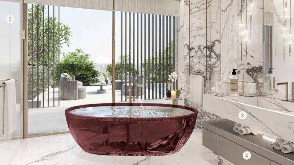 utopia villas at damac hills- living room 3