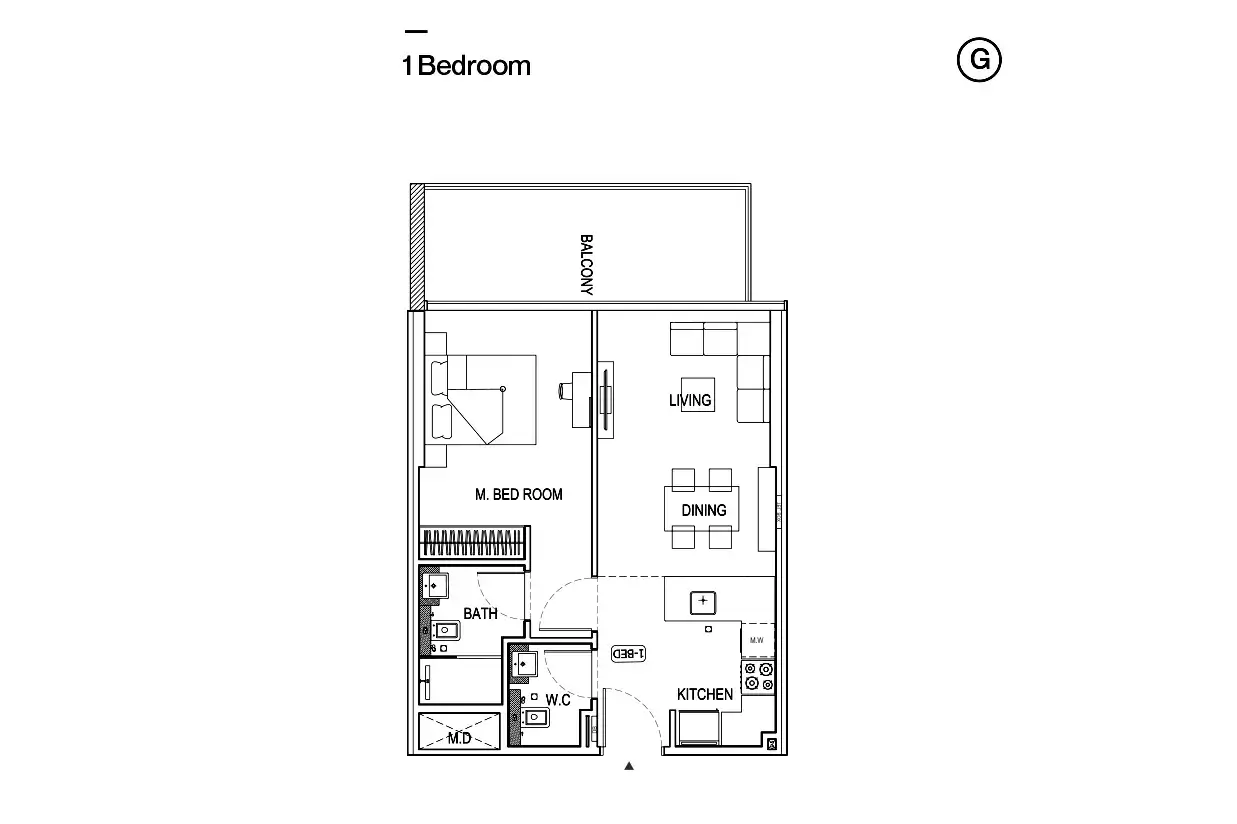 Binghatti Amber Floor plan 6