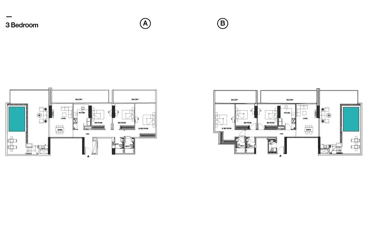 Binghatti Amber Floor plan 8