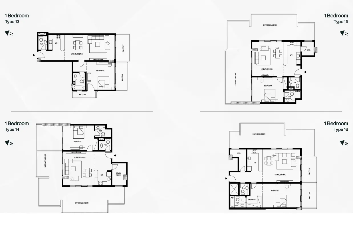 Binghatti Galaxy Floor Plan 3