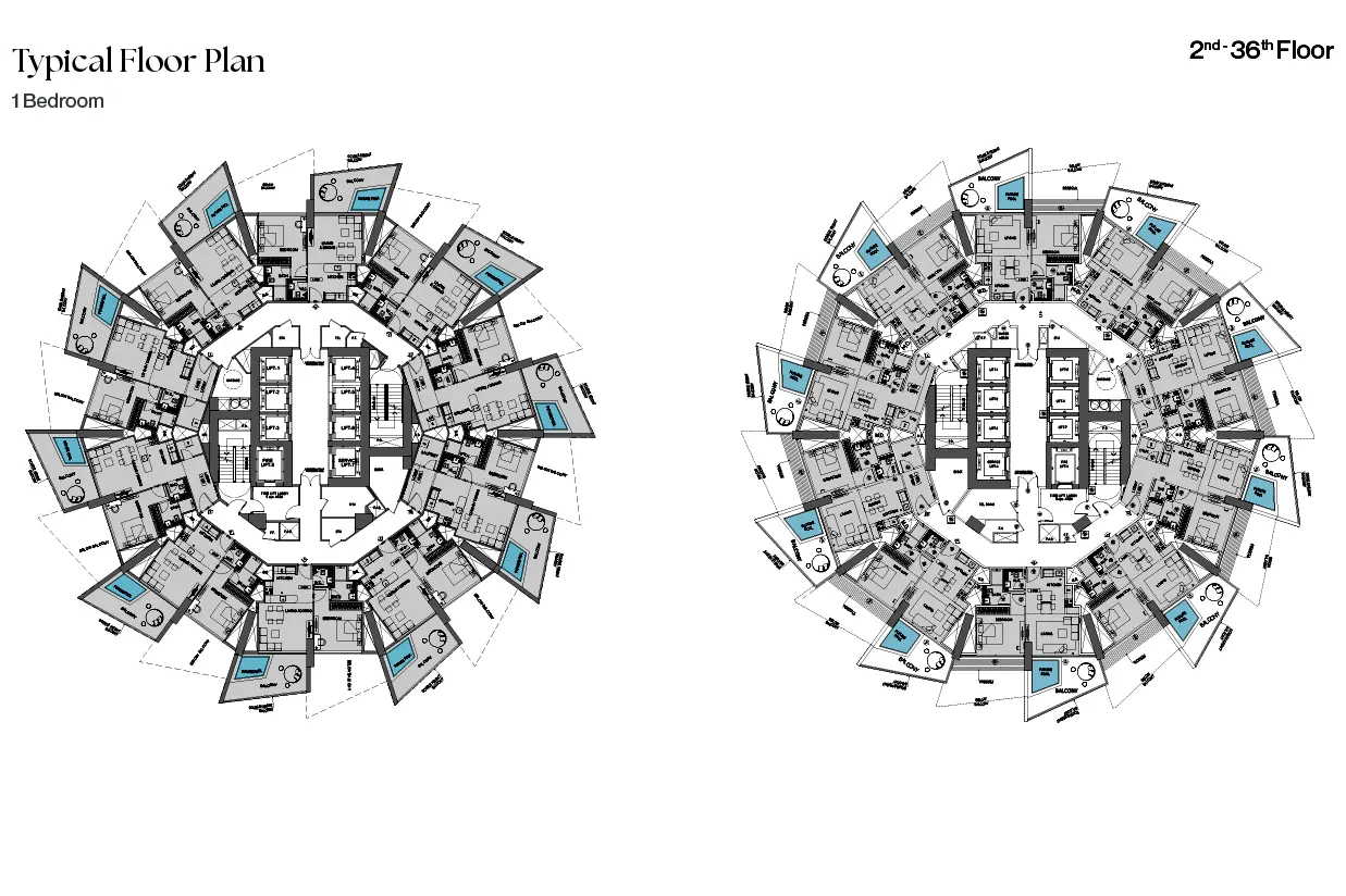 Binghatti Phantom Floor Plan 1