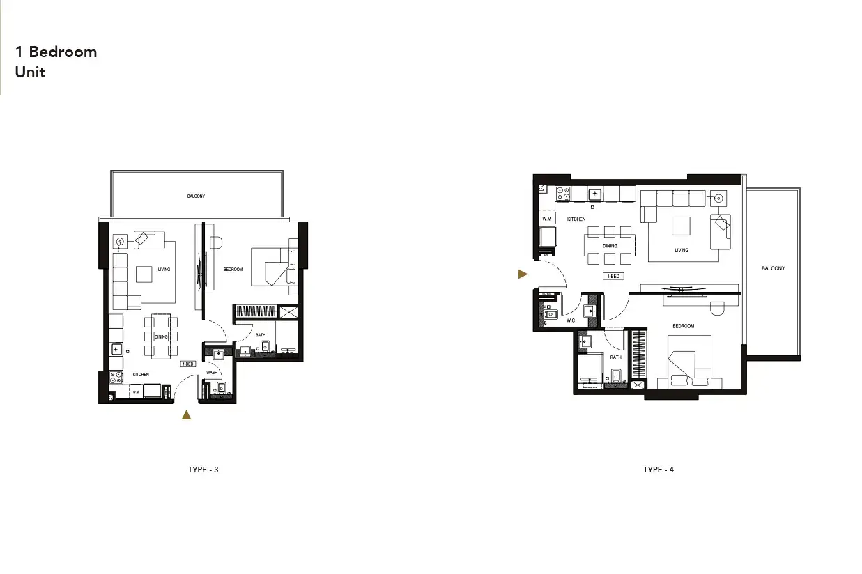 Binghatti Phoenix Floor Plan 3
