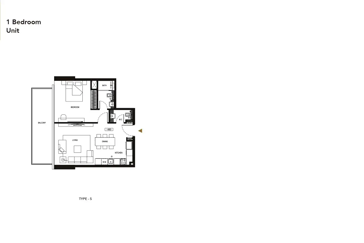 Binghatti Phoenix Floor Plan 4