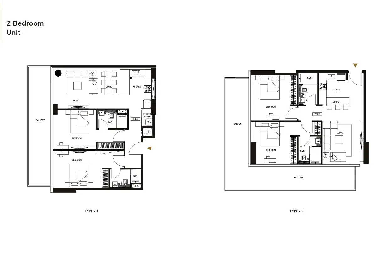 Binghatti Phoenix Floor Plan 5